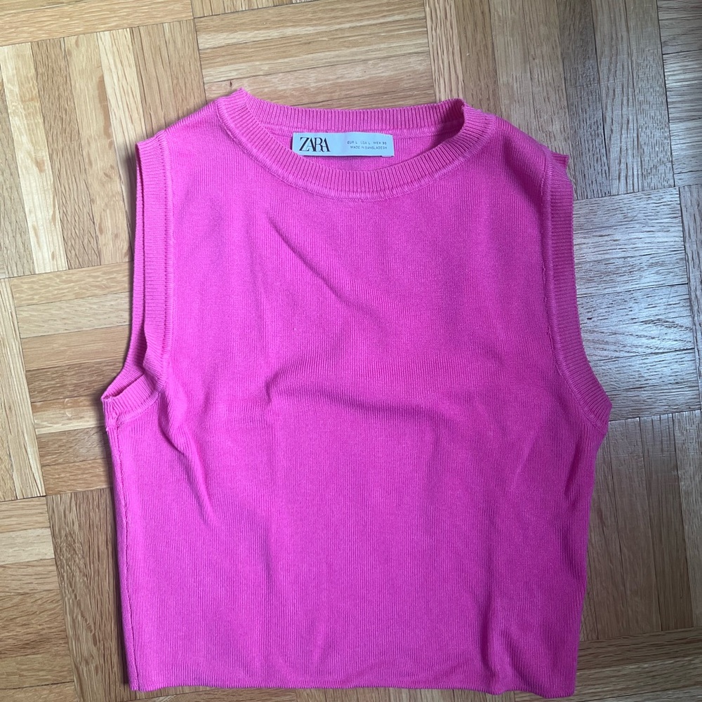 Zara Pink Tank Top- worn once